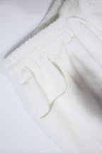Washed Gothic Cross Wide Leg Sweatpants