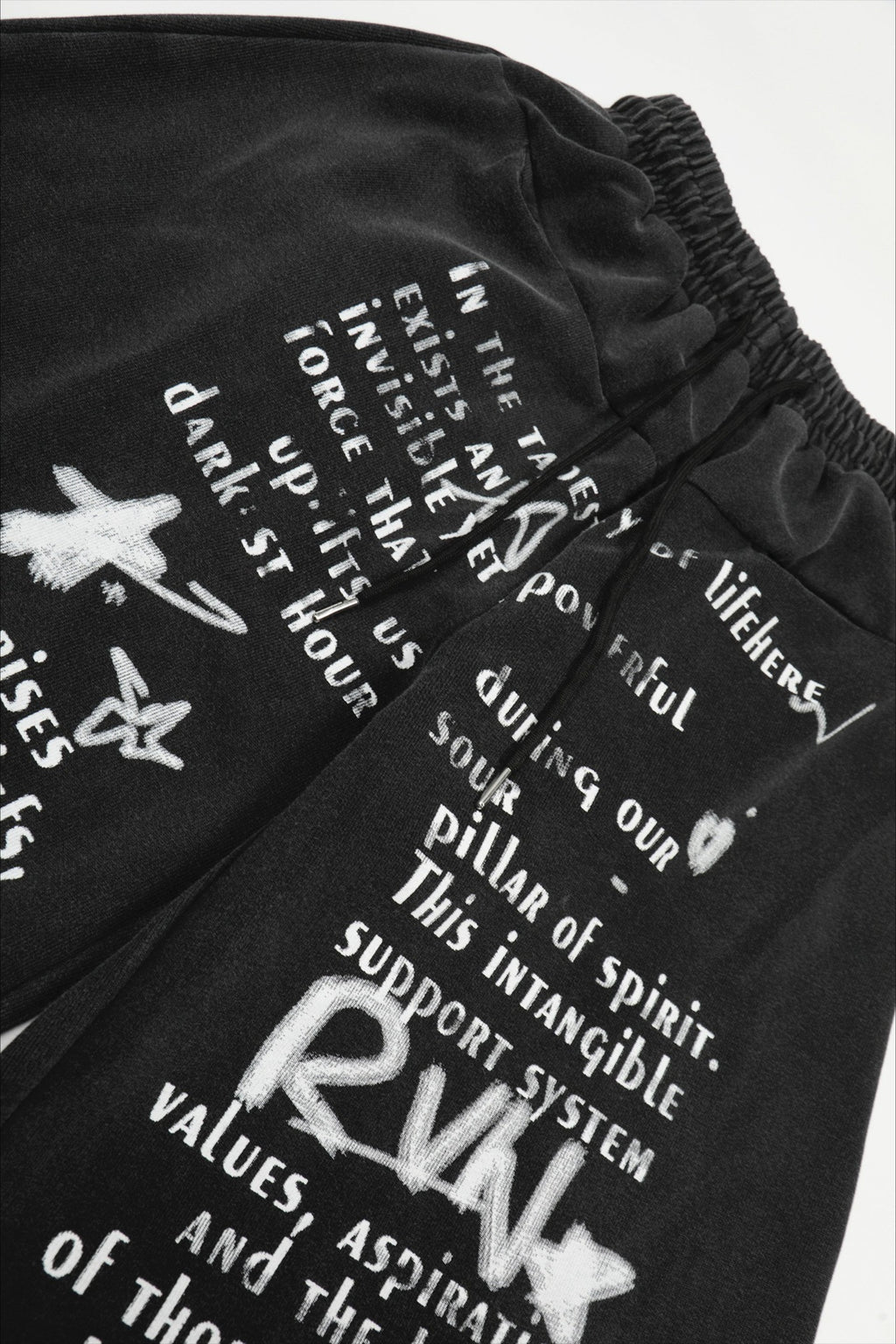 Minimal Cotton Wide Leg Sweatpants