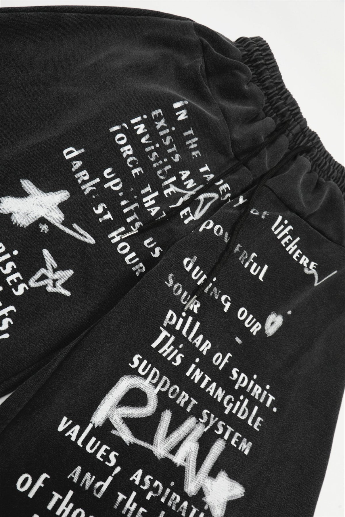 Minimal Cotton Wide Leg Sweatpants