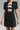 Bow Detail Paneled Mini Dress Secondary image