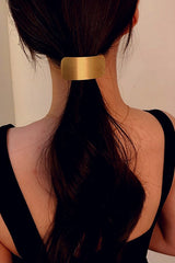 Minimalist Square Metal Hair Cuff