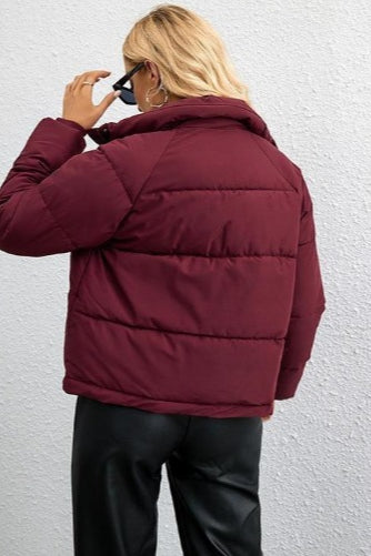 Modern Cropped Puffy Puffer Jacket Secondary image