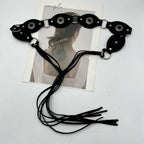 Bohemian Tassel Waist Chain Wide Waist Belt