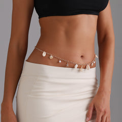 Boho Starfish Shell Beach Waist Chain