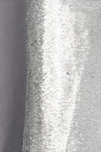 Metallic Sequin High Waisted Pencil Skirt