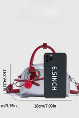 Minimalist Color Block Pillow Handheld Crossbody Bag