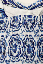 Ethnic Print Flowy Maxi Boho Dress