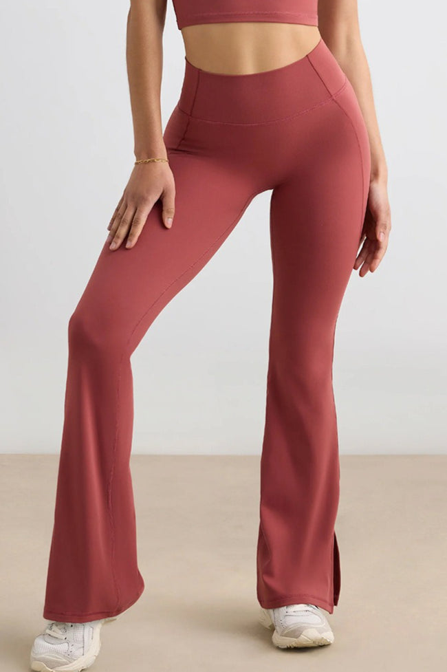 Booty Lifting Wide-Leg Flared Workout Leggings Main image