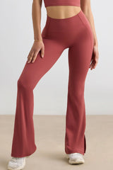 Booty Lifting Wide-Leg Flared Workout Leggings