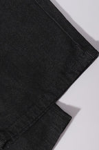 Red Dragon Embroidered Wide Leg Jeans
