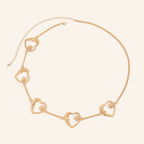 Minimal Sun Moon Metal Waist Chain