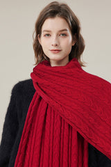 Soft Plush Long Cozy Christmas Scarf