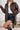 Mid-Length Windproof PU Belted Coat Secondary image