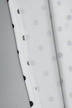 Polka Dot Asymmetrical Slim Fit Mini Dress