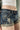 Rhinestone Distressed Denim Mini Shorts Secondary image