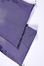 Washed Script Barrel Leg Sweatpants