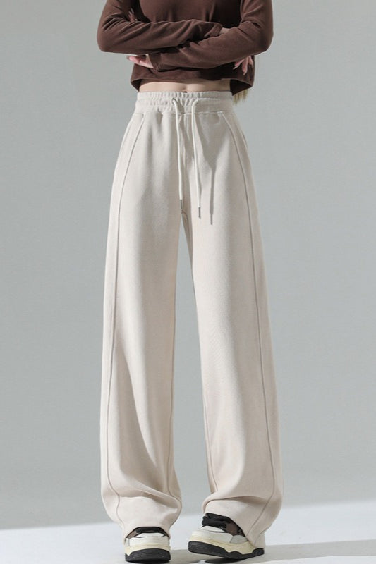 Fleece Lined Relaxed Knit Pants Main image