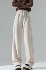 Fleece Lined Relaxed Knit Pants