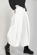 High Waist Balloon Wide Leg Pants