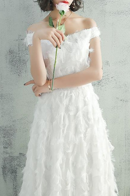 Chiffon A Line Formal Dress Secondary image