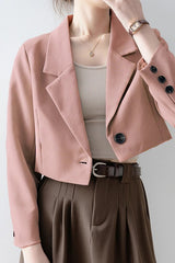 Short Length Relaxed Blazer