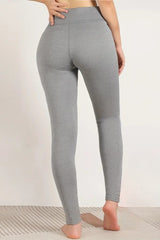 High-Waisted Fleece Lined Pebbled Thermal Leggings