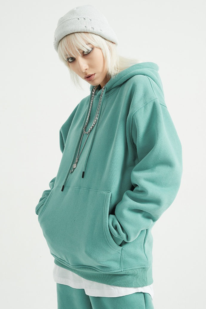 Heavyweight Fleece Lined Pullover Hoodie