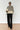 Striped High Neck Oversized Knit Sweater Secondary image