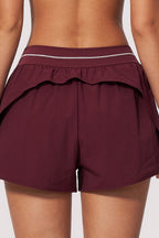 Brushed Double Layer Sports Shorts