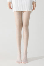 Sheer Polka Dot Snag Resist Non-Slip Tights