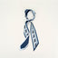 Horse Print Skinny Long Ribbon Scarf