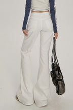 Low Rise Stretchy Slim Bootcut Jeans