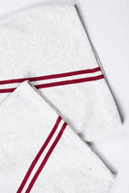 Contrast Stripe Layered Barrel Leg Sweatpants