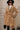Fur Collar Belted Midi Trench Coat Secondary image