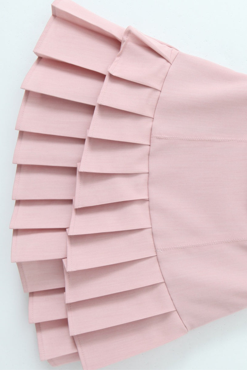 Halter Tiered Pleated Mini Cocktail Dress
