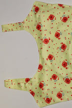 Cotton Strap Casual Maxi Floral Dress