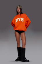 Statement Graphic Crew Neck Sweatshirt