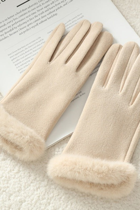 Fleece Lined Touchscreen Thermal Gloves Secondary image