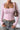 Striped Square Neck Long Sleeve Tee Secondary image