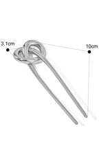 Elegant Polished Stainless Steel Hairpin