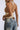 Y2K Sequin Sporty Deep V-Neck Halter Top Secondary image