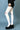 Plus Size Y2K Gothic Cross White Tights Secondary image
