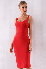 Sleeveless Bandage Bodycon Party Dress