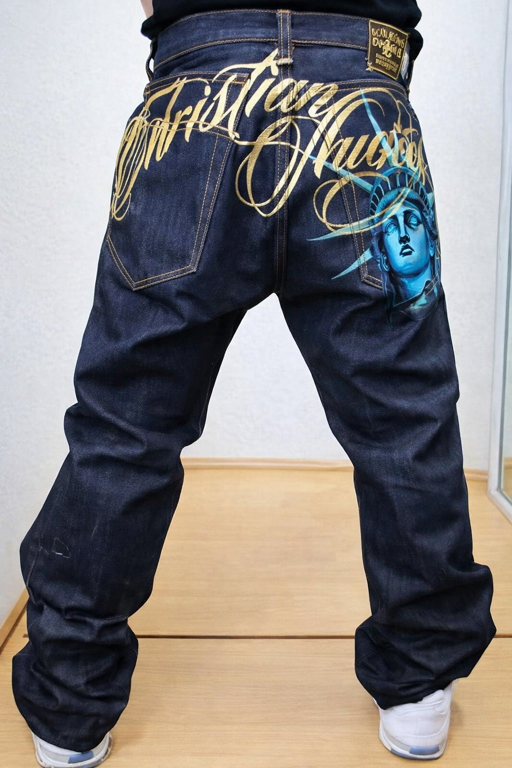 Chic Loose Relaxed Streetwear Versatile Jeans Main image