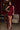 Halter Draped Sash Mini Cocktail Dress Secondary image