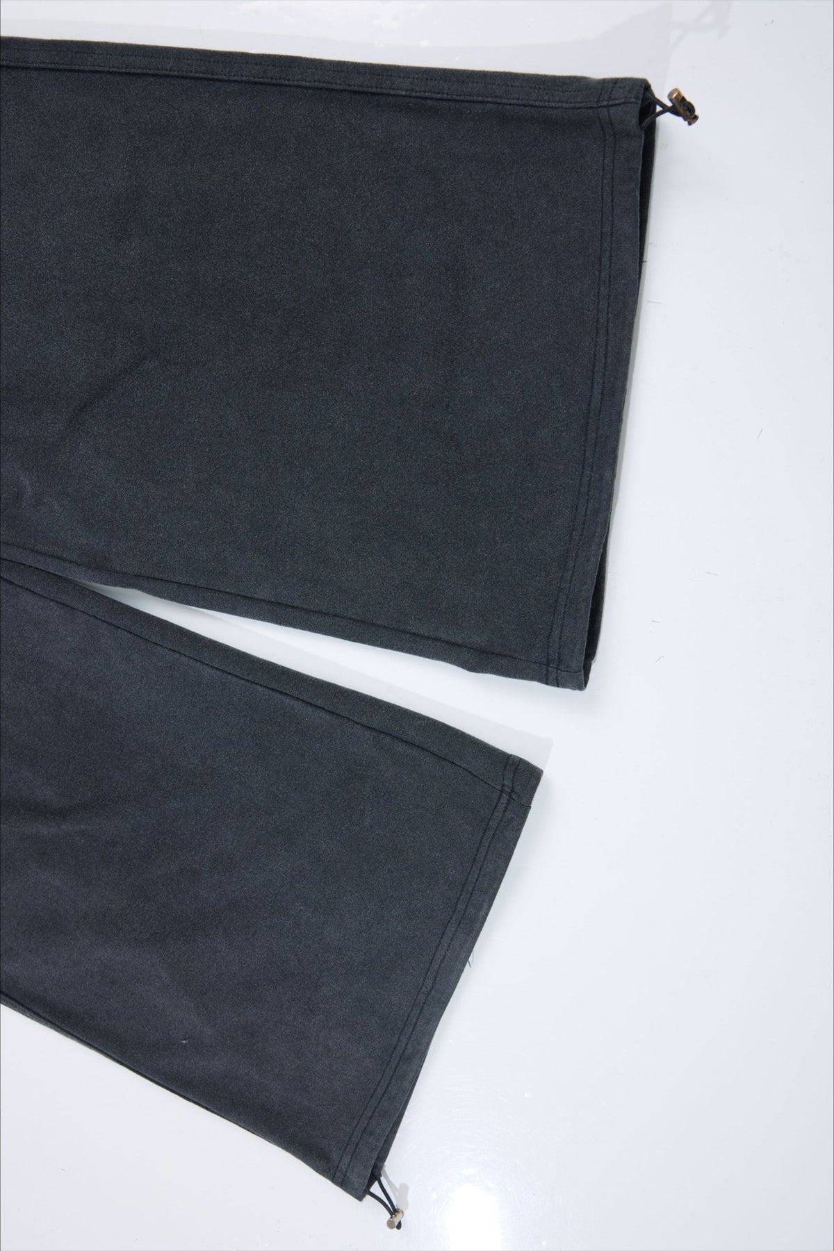 Washed Illustration Long Wide Leg Sweatpants
