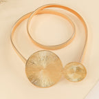 Elastic Metal Ring Slim Waist Chain