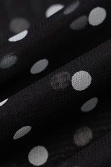 Sheer Mesh Backless Tie Cami Maxi Dress