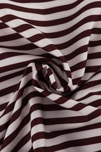Office Striped Tank Top Wide Leg High Rise Pants Set