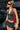 Black Polka Dot Mesh Patchwork Slim Halter Top Secondary image